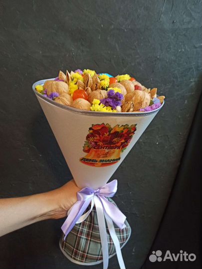 Съедобные букеты на 1 сентября