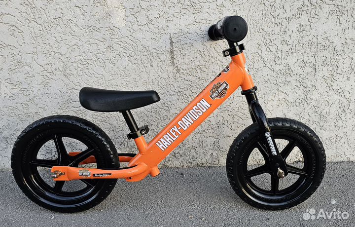 Беговел strider 12 Harley-davidson