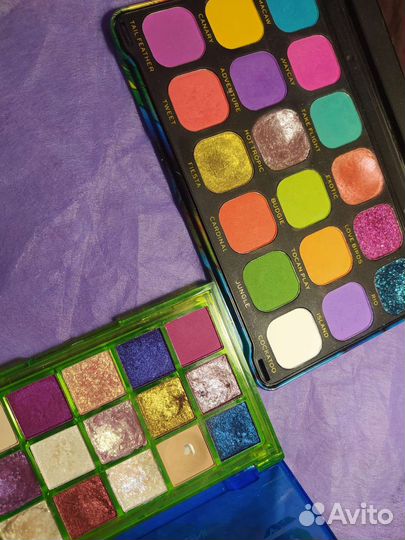 Набор косметики. Палетка теней Revolution