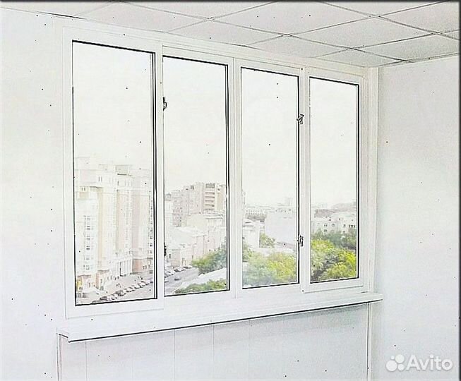 Раздвижные окна на балкон