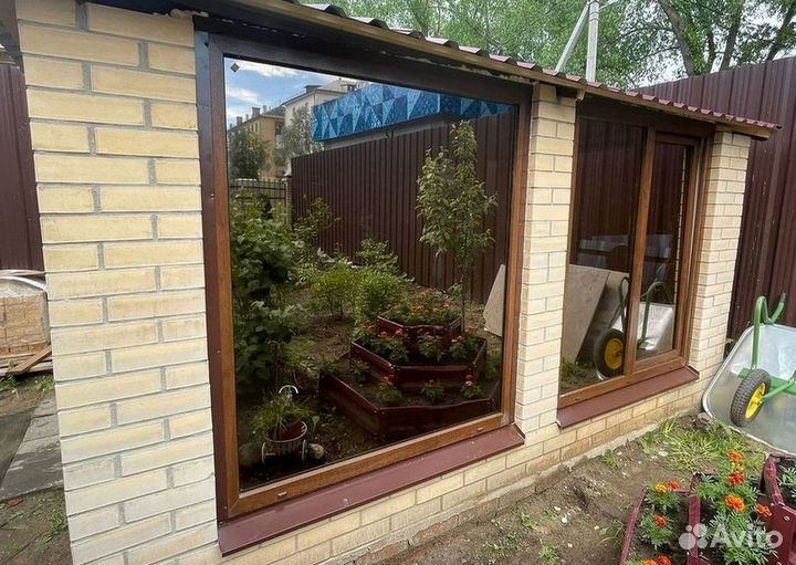 Пластиковый балкон с установкой