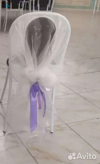 Чехлы на стулья свадебные