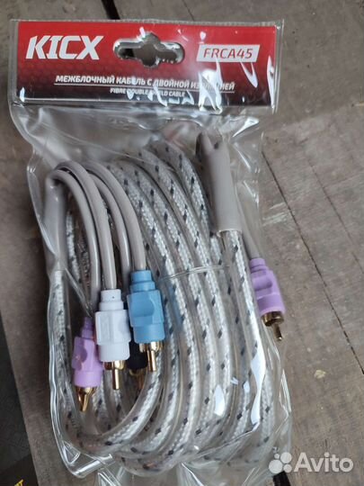 Межблочный кабель rca