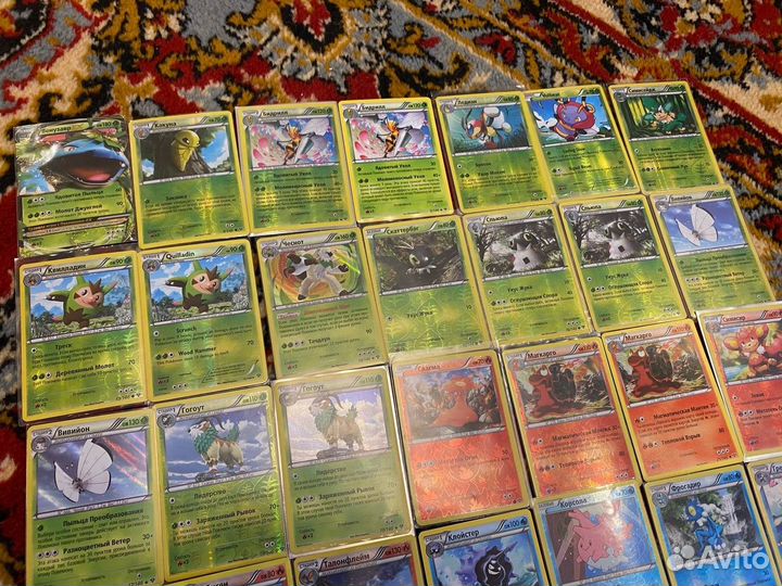 Карточки из сета XY1 Покемон кки