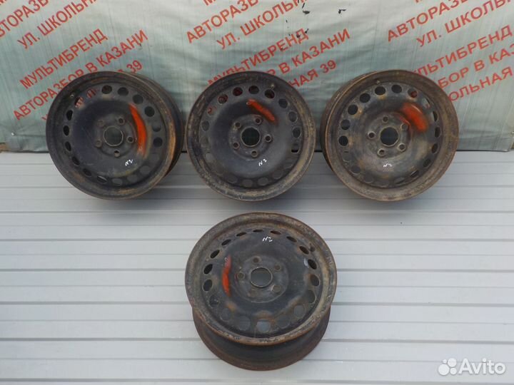 Диски штампованные штампы Шкода Октавия R15