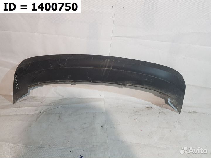 Спойлер заднего бампера Skoda Rapid