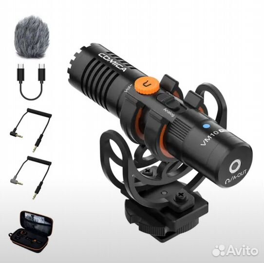 Накамерный микрофон Comica VM10 Pro Новый