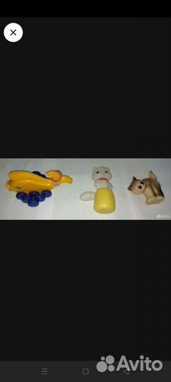 Детские игрушки времён СССР