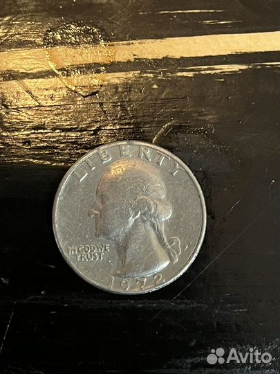 Liberty quarter dollar