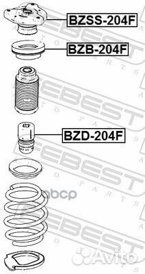 Подшипник опоры переднего амортизатора BZB-204F