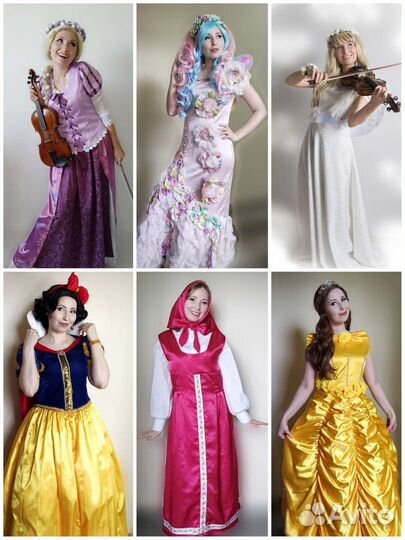 Аниматор со скрипкой (шоу-анимация)