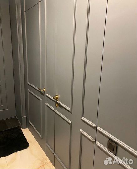 Скрытые межкомнатные двери под отделку