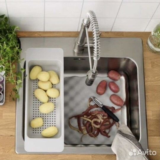 Дуршлаг IKEA на мойку Грундваттнет Икея