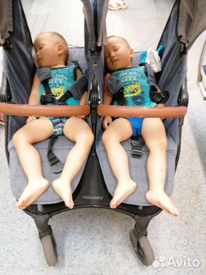 Прогулочная коляска для двойни valco baby snap duo