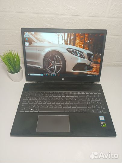 HP Pavillion core i5 8300H/GTX 1050Ti/12 gb
