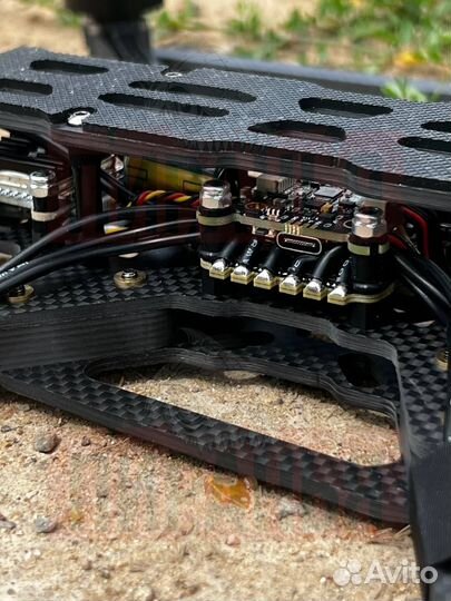 Дрoн fpv piranha 10 дюймoв