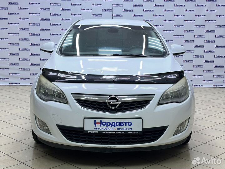 Opel Astra 1.6 AT, 2012, 229 000 км