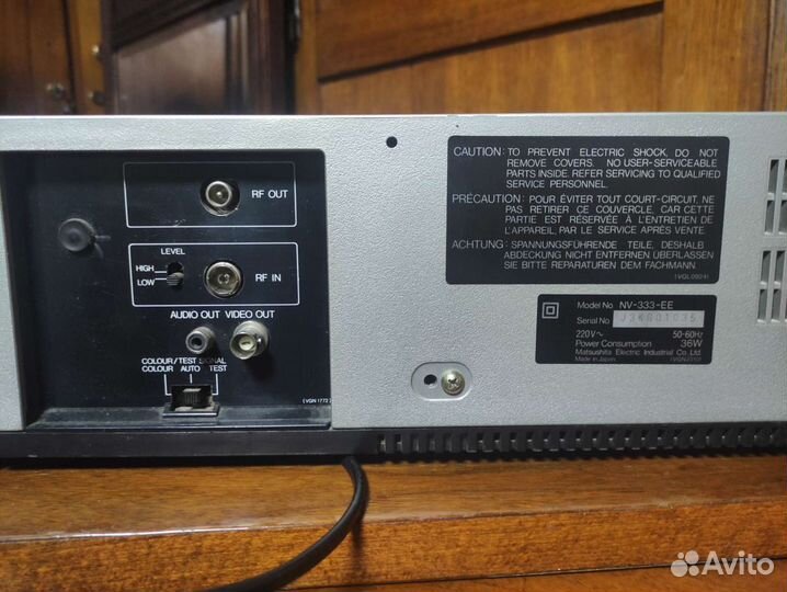 Видеомагнитофон Panasonic NV333 Япония