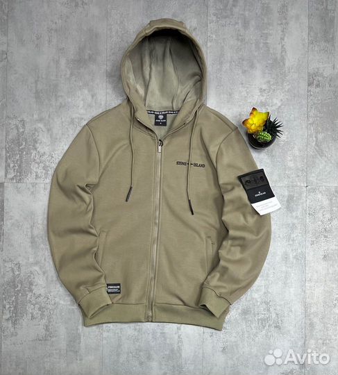 Худи Stone Island флис