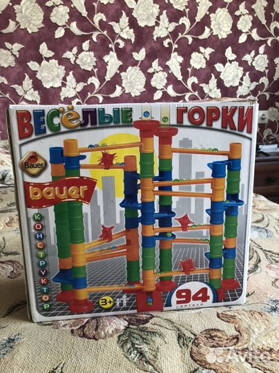 Развивающие игрушки конструктор