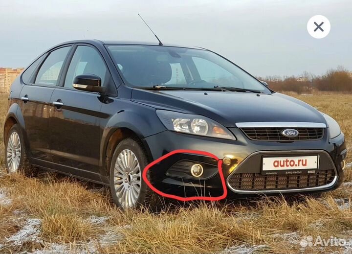 Накладка птф ford focus 2 рестайлинг