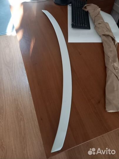 Лип спойлер на skoda octavia a7