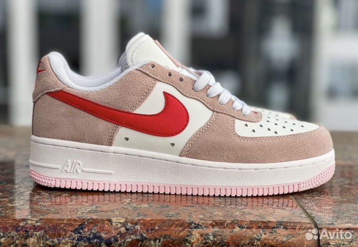 Кроссовки Nike Air Force 1 розовые