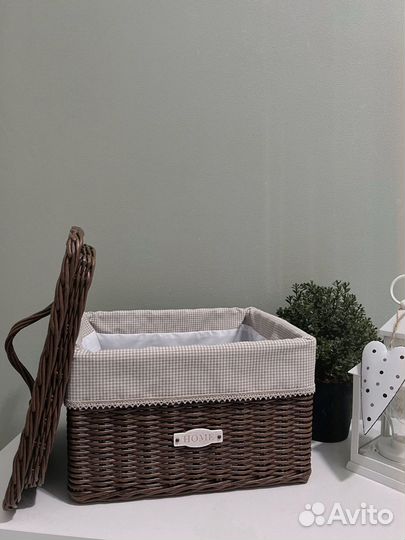 Корзина плетеная