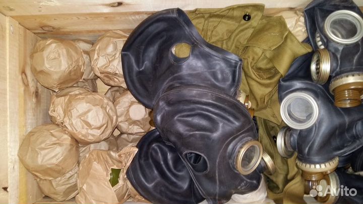 Противогазы пмг-2, гп 5, пдф-Д, Нерехта СССР