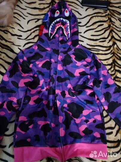 Зип худи bape