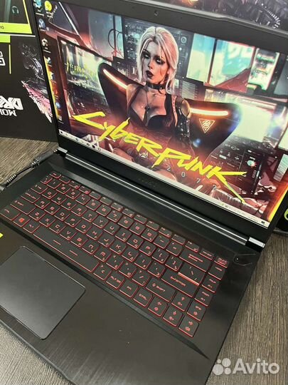 Ноутбук MSI i5 RTX3060