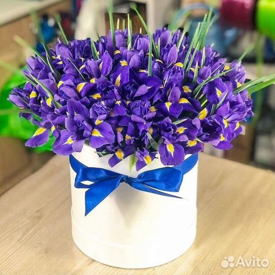 Доставка Свежих Композиций из Ирисов