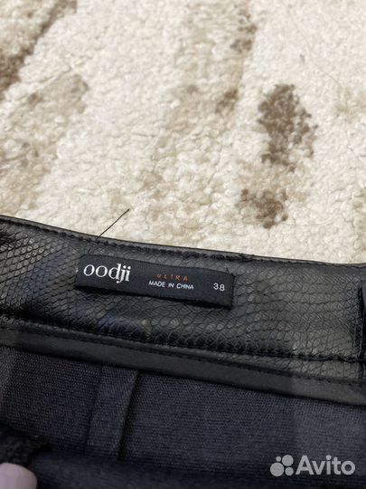 Юбка экокожа