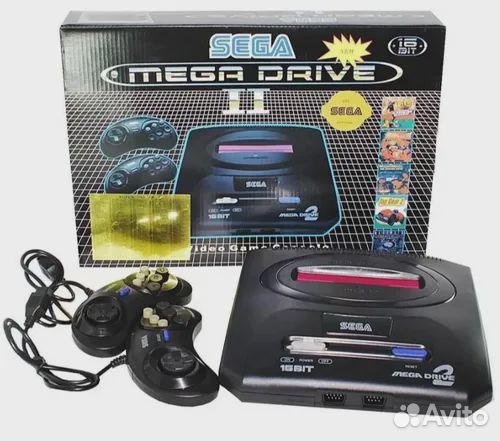 Игровая приставка Сега Sega Mega Drive 2