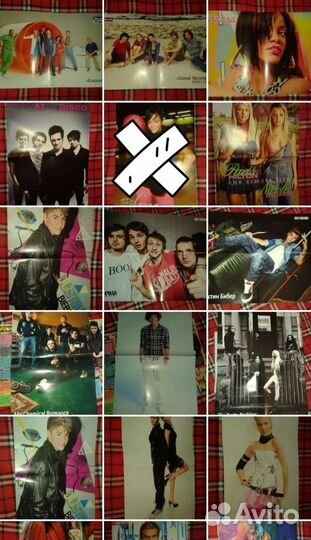 Плакаты/ постеры 100 штук