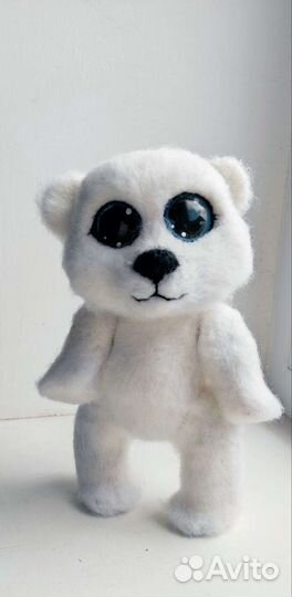 Мишка белый