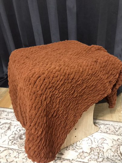 Плед детский вязаный ручная работа