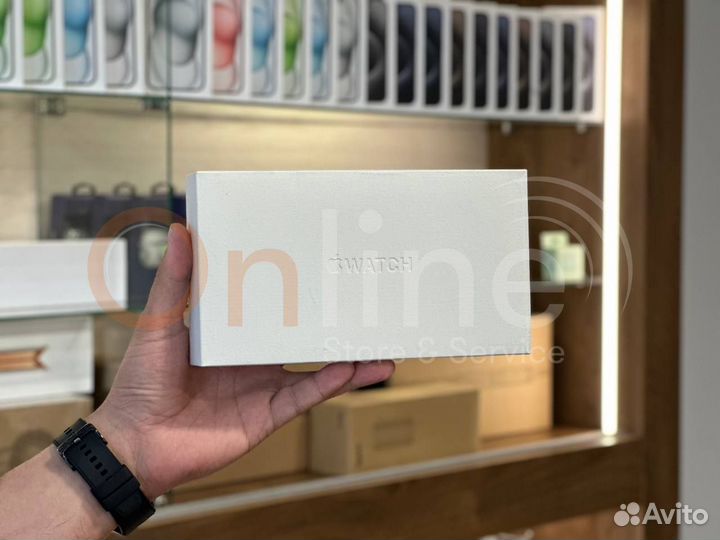 Apple Watch Ultra 2 49mm Titanium Orange Ocean Ban