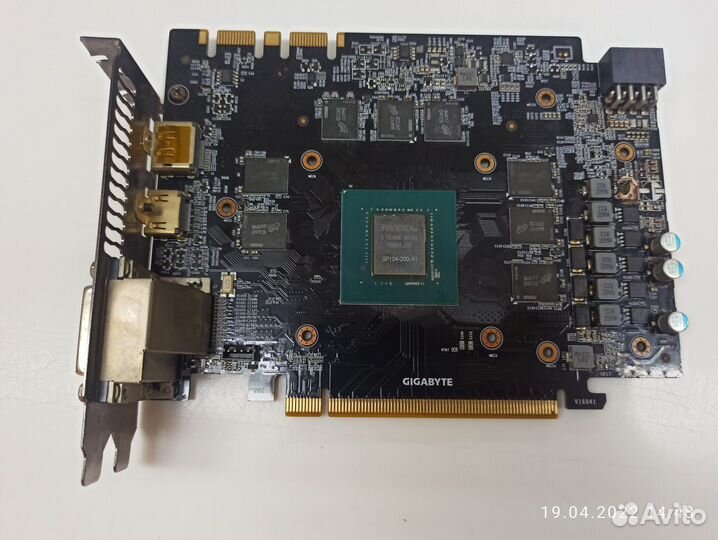 Видеокарта GeForce GTX 1070 Mini ITX 8GB