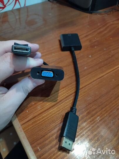 Переходник hdmi vga и display port