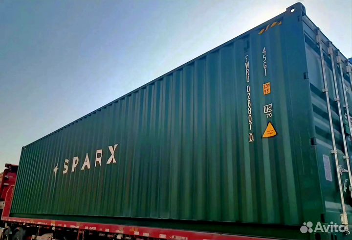 Контейнер 40 футов бу контейнер 20 футов