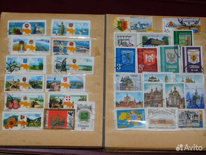 Марки Украины (возможен обмен)