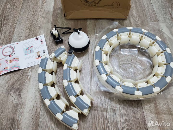 Массажный обруч с утяжелителем для похудения