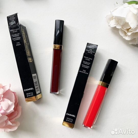 Chanel rouge coco gloss 772