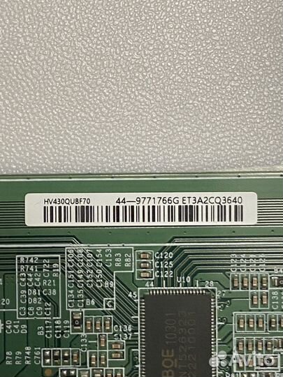 Hv430qubf70 от Samsung ue43au7002u
