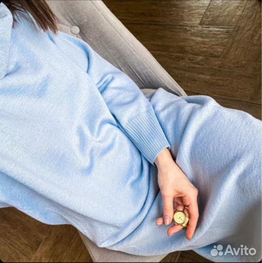 Платье из мериносовой шерсти