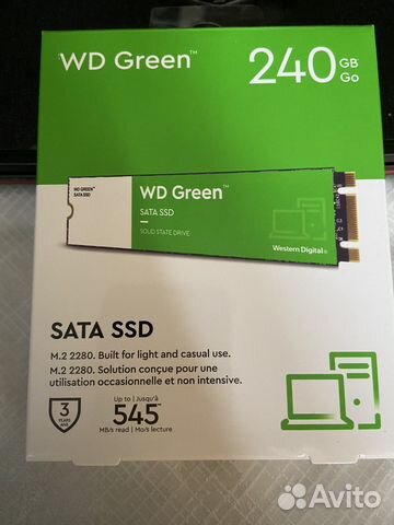 Накопитель SSD M.2 240 Gb