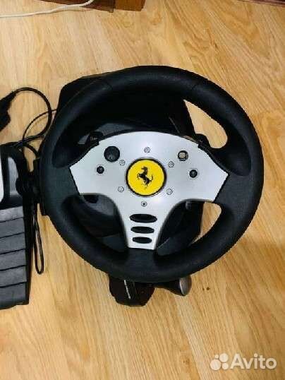 Игровой руль с педалями