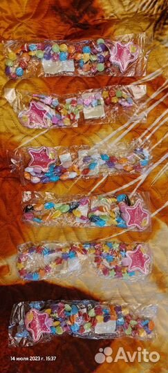 Летние бусы и браслеты