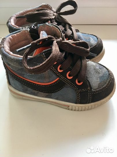 Кеды-ботинки для мальчика